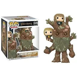 Фігурка Funko Pop Володар Перснів Древобород c Меррі та Піппін Lord of the Ring Treebeard Merry Pippin 17 см FP LR TMP 1579