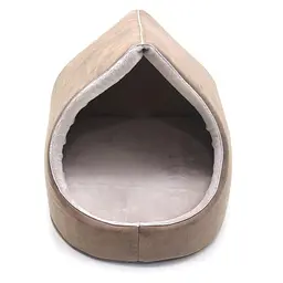Будка для котів та собак Zoo-hunt Айсберг коричнева №1 36х37х33 см - мініатюра 5