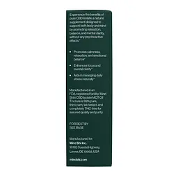 Ізольований канабідіол (CBD) без THC 1000 мг - 10 мл - мініатюра 4