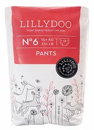 Підгузки-трусики Lillydoo 6 15+ кг 19 шт (LillydooPants6-19)
