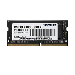 Модуль пам`яті SO-DIMM 4GB/2666 DDR4 Patriot Signature Line (PSD44G266682S) - мініатюра 2