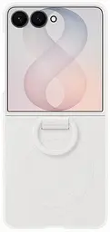 Чохол Samsung Flip 8 Silicone Ring Magnet Case EF-EF776CWEGUA White (7292254) - мініатюра 3