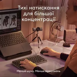 Мишка Logitech MX Anywhere 3S для MAC Wireless Space Grey (910-006947) - мініатюра 7