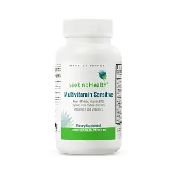 Мультивітамін Seeking Health Мультивітамінний комплекс, Multivitamin Sensitive, 120 вегетаріанських капсул (SKH52095)