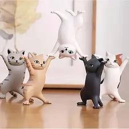 Набір тримачів для аксесуарів BeCover "Cute Cat" 5 шт. (712036) - мініатюра 4