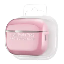 Чохол Silicone Case 2,5mm with microfiber for AirPods Pro 2 Рожевий - мініатюра 2