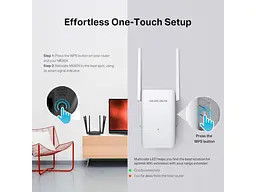 Повторювач Wi-Fi Mercusys ME80X - мініатюра 5