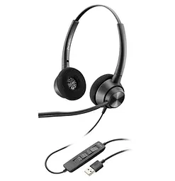 Гарнітура комп'ютерна Poly стерео On-ear EncorePro 320 USB-A всеспрямований чорний (767G0AA)