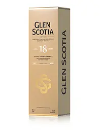 Віскі Glen Scotia 18 yo Campbeltown Single Malt Scotch Whisky 46% 0.7 л у подарунковій упаковці - мініатюра 3