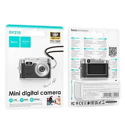 Цифрова фото-відео камера HOCO DV210 Mini digital camera 1080P 1MP - мініатюра 2