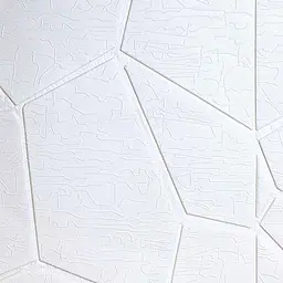 Самоклеюча декоративна 3D панель бут білий 700x700x3 мм - мініатюра 2