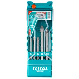 Набір свердел Total TACSD7256 по склу 4-10 мм 5 шт.