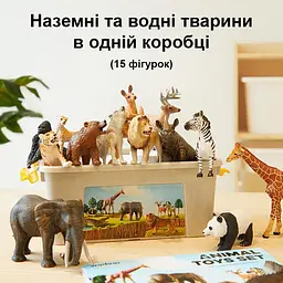 Набір фігурок Mideer тварини 15 шт. (MD1382) - мініатюра 5