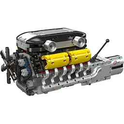 Конструктор Mould King Mking Двигун і коробка передач Lambo V12 (10202) [161048] - мініатюра 4