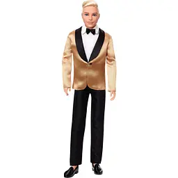 Колекційна лялька Barbie Signature Кен Святковий блондин (JGK55)