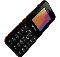 Телефон Nomi i1880 Black-Red UA UCRF - мініатюра 3