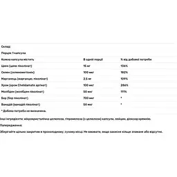 Мікроелементи Thorne Research Pic-Mins 90 вегетаріанських капсул - мініатюра 3