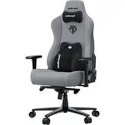 Крісло для геймерів Anda Seat Novis Plus Size XL Fabric Grey (AD23YC-XL-01-G-F-G04) - мініатюра 3