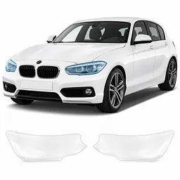 Антигравійна захисна бронеплівка за лекалами для BMW 1 Series F20 facelift 2015-2019 - оптика (фари та ПТФ)