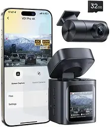 Автомобільний відеореєстратор Baseus PrimeTrip VD1 Pro Black (C0119804) - мініатюра 3