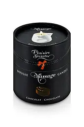 Масажна свічка Plaisirs Secrets Chocolate з ароматом шоколаду в подарунковій упаковці, 80 мл - мініатюра 3