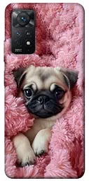 TPU чохол Demsky Мопс у ніжностях для Xiaomi Redmi Note 11 Pro 4G/5G