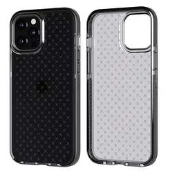 Протиударний чохол з антимікробним покриттям Tech21 Evo Check для iPhone 12 Pro Max (6.7") Smokey Black - мініатюра 10