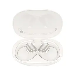 Бездротові навушники Hoco EA6 Melody open true wireless BT headset, BT5.4, 60mAh, 450mAh, 6h, Milky White - мініатюра 2