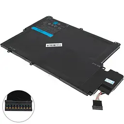 Батарея для ноутбука Dell TKN25 (Inspiron 13.3" 13z 5323 Vostro 3360) 14.8V 3260mAh 49W Чорний
