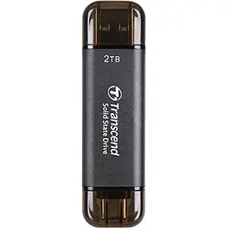 SSD накопичувач Transcend ESD310C 2TB, USB Type C/A Gray (TS2TESD310C) teh0021590