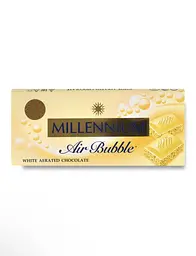 Шоколад білий Millennium пористий 90 г