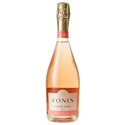 Вино ігристе Zonin Rose Brut рожеве 11% 0.75 л