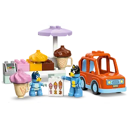Конструктор LEGO DUPLO Bluey Подорож із морозивом із Блуї 22 деталі (10458) - мініатюра 3
