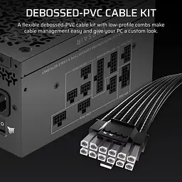 Блок живлення Corsair RM750x 750W ATX 3.1 80+ Gold (CP-9020298-EU) - мініатюра 7