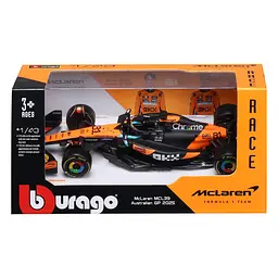 Автомодель Bburago McLaren F1 MCL39 1 шт. в асортименті (18-38248) - мініатюра 4