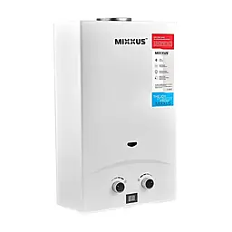 Газова колонка Mixxus GWH-0110 Basic White димохідна 10 л/хв WH0022
