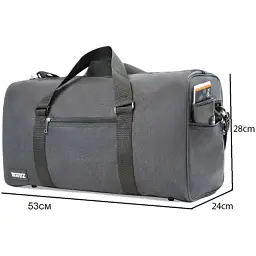 Дорожня сумка TravelZ Basics Black (604395) (931068) - мініатюра 4