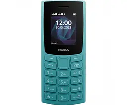 Телефон мобільний кнопковий Nokia 105 DS 2023 TA-1557 морська хвиля (1GF019CPG6C01) - мініатюра 3