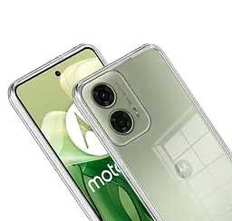 Силіконовий чохол BeCover для Motorola Moto G04/ E14 Transparancy (712286) - мініатюра 2