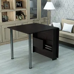 Кухонний стіл-книжка Gamma Style Святковий Дуб Венге (1515x800x730) - мініатюра 2