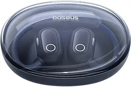 Бездротові навушники Baseus Eli Sport 1 Open-Ear TWS Earbuds, IPX4, BT5.3, 65mAh, 600mAh, 7.5h, Cosmic Black A00064400121-00 - мініатюра 3