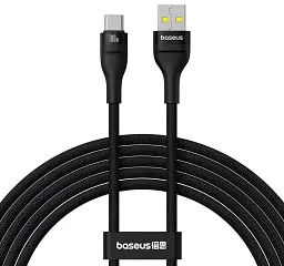 Кабель Baseus Flash 2 Charging Cable USB to Type-C 100W 2m P10311804111-01 Black