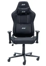 Ігрове крісло 2E Gaming Bushido Essential Fabric Black (2E-GC-BUS-ESBK)
