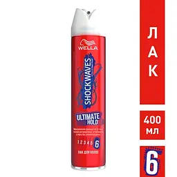 Лак для волосся Shockwaves Максильна фіксація, 400 мл - мініатюра 2