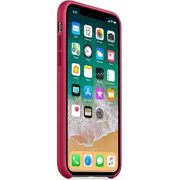 Чохол-накладка Toto Silicone Case Apple iPhone XS Max Rose Red - мініатюра 3