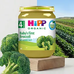 Органічне пюре HiPP Броколі 125 г - мініатюра 2