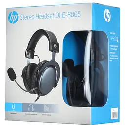Навушники HP DHE-8005 Gaming Red LED Black (DHE-8005) - мініатюра 6