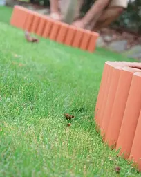 Палісад садовий Prosperplast Palisada трубчастий теракотовий 2.7 м - мініатюра 4