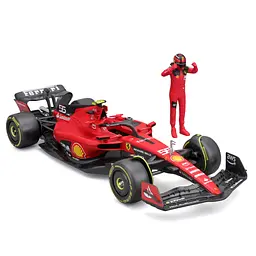 Автомодель з фігуркою Bburago Ferrari SF-23, 1:24 в асортименті (18-26809) - мініатюра 6
