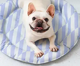 Килимок для собак, що охолоджує, GEL Pet Cooling Mat Round Purple 70х70 см - мініатюра 3